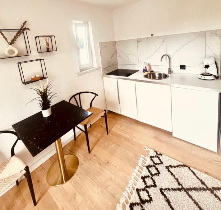 Ferienwohnung An Der Uniklinik Mit Eigener Kueche Und Renoviertem Badezimmer Хомбург Экстерьер фото